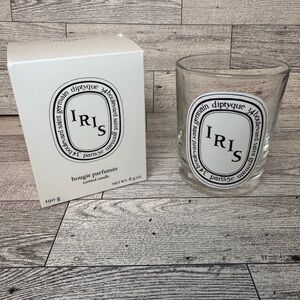 Diptyque Empty Glass Candle Jar Iris